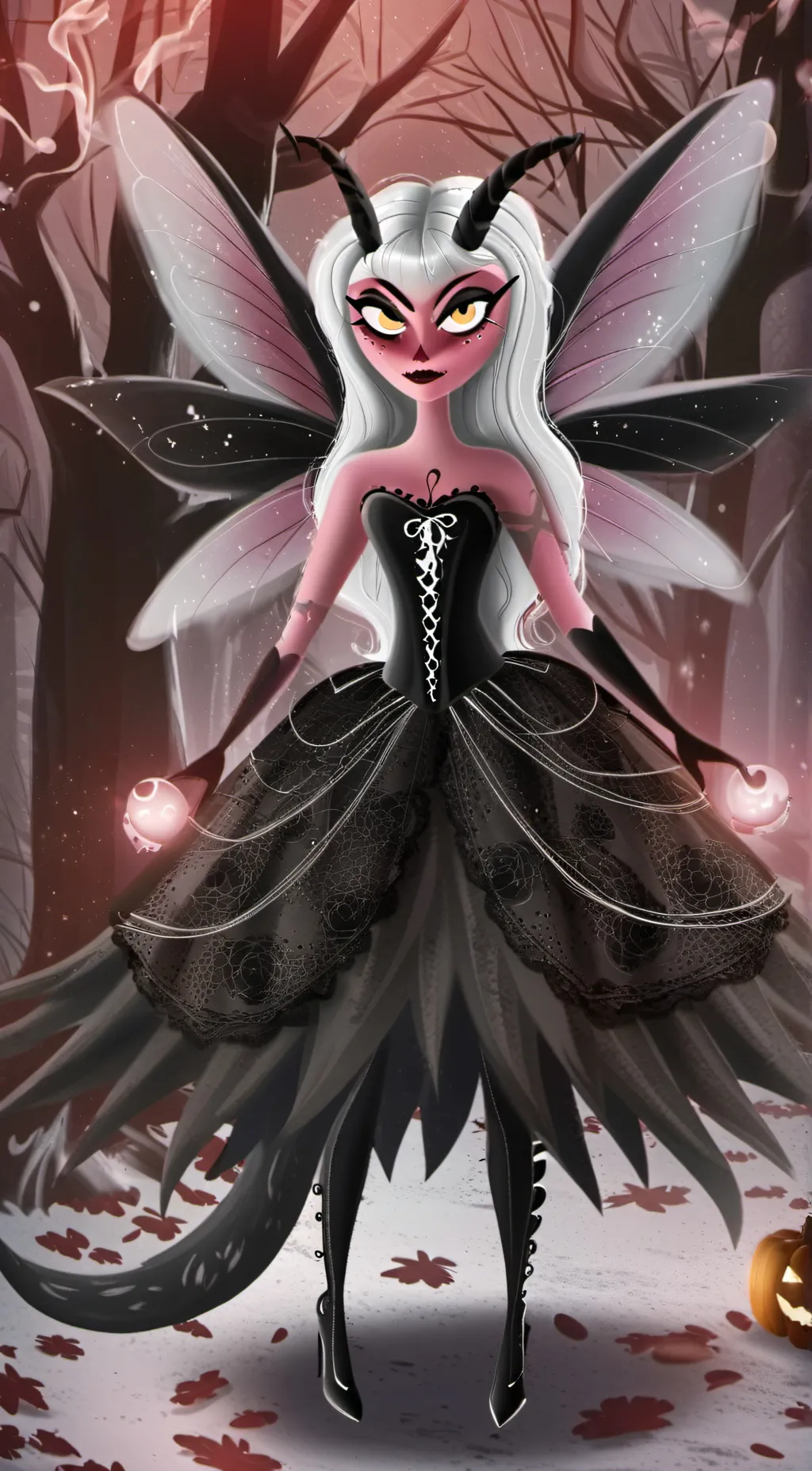 ai character: Verosika Mayday  background