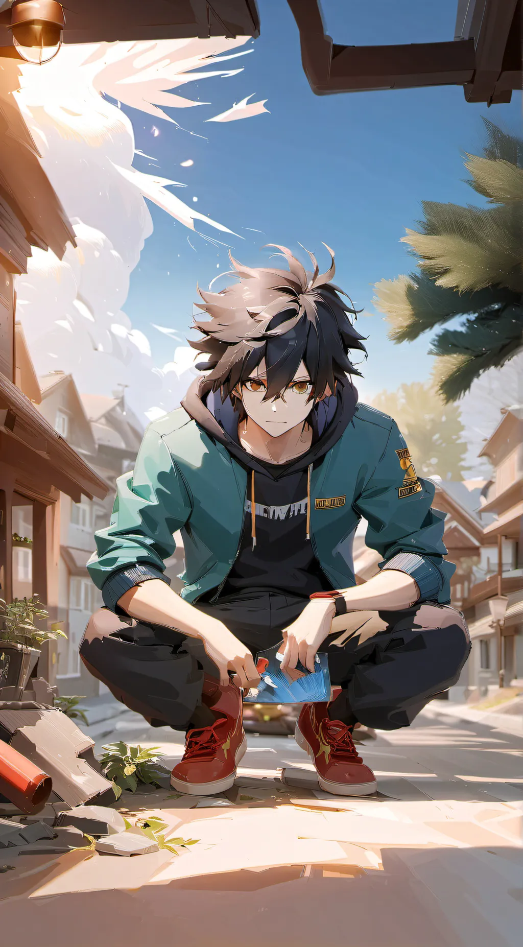 ai character: MHA background