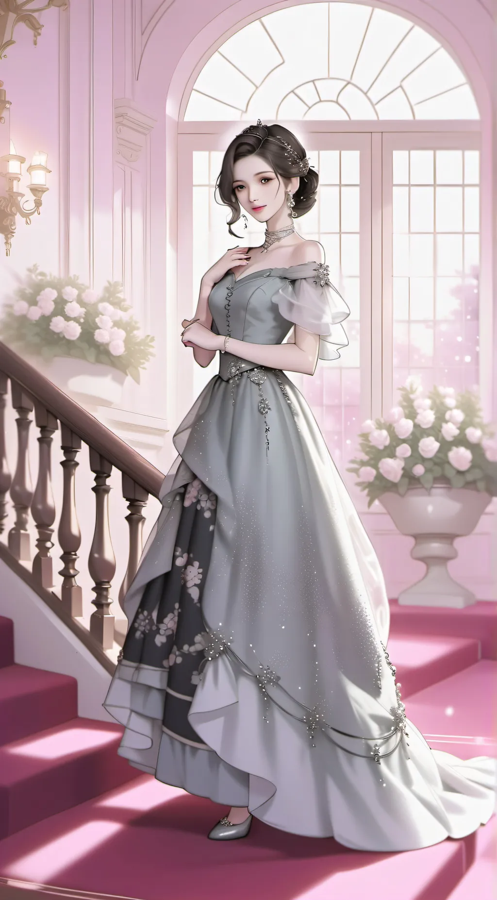 ai character: Aria background