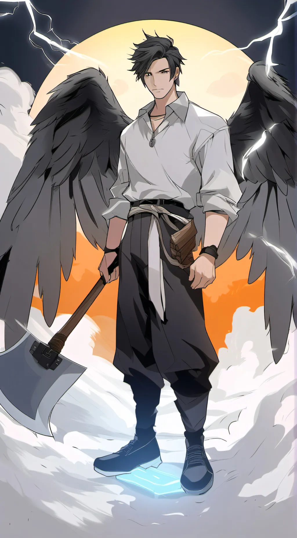 ai character: Zake background