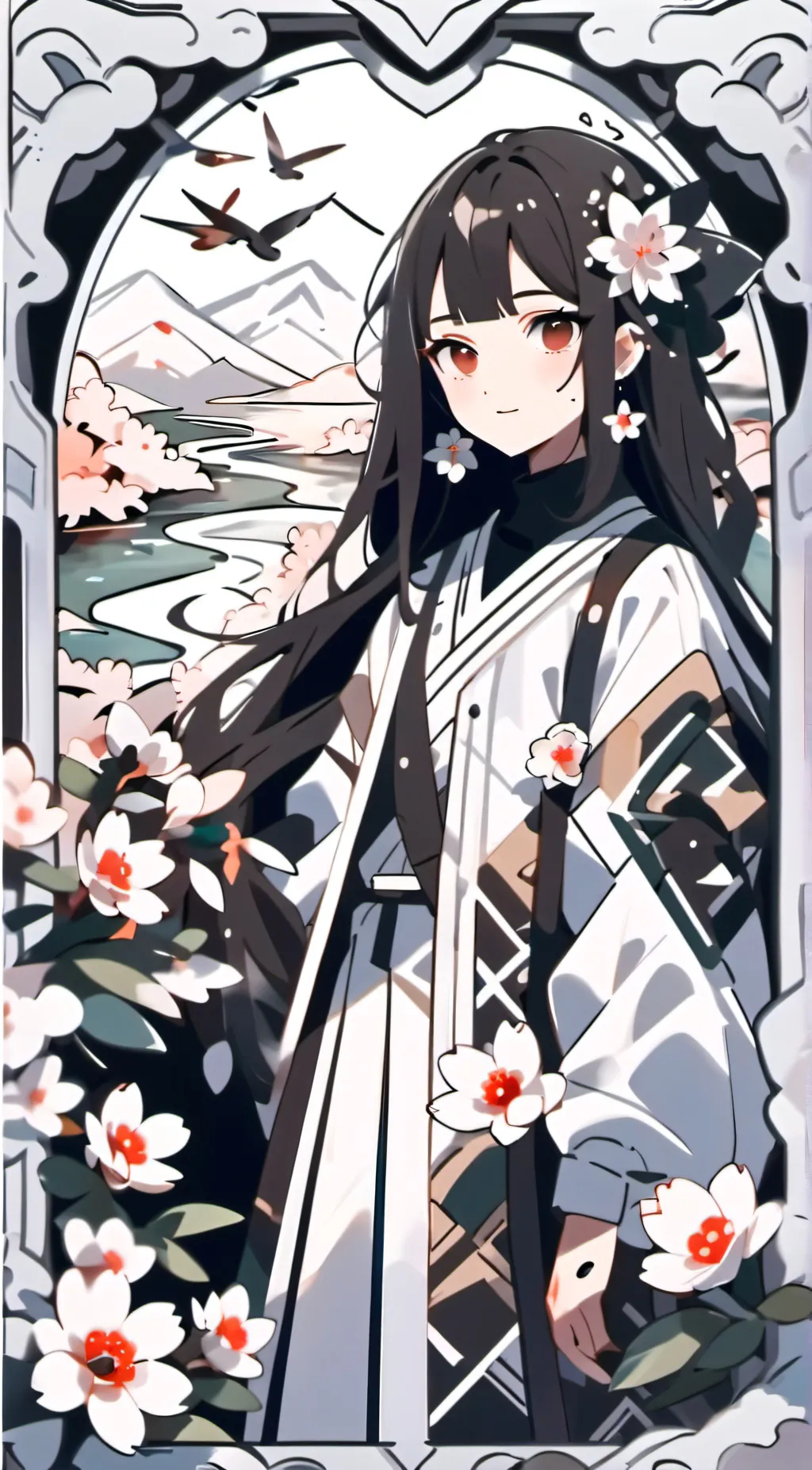 ai character: MHA PARTY background