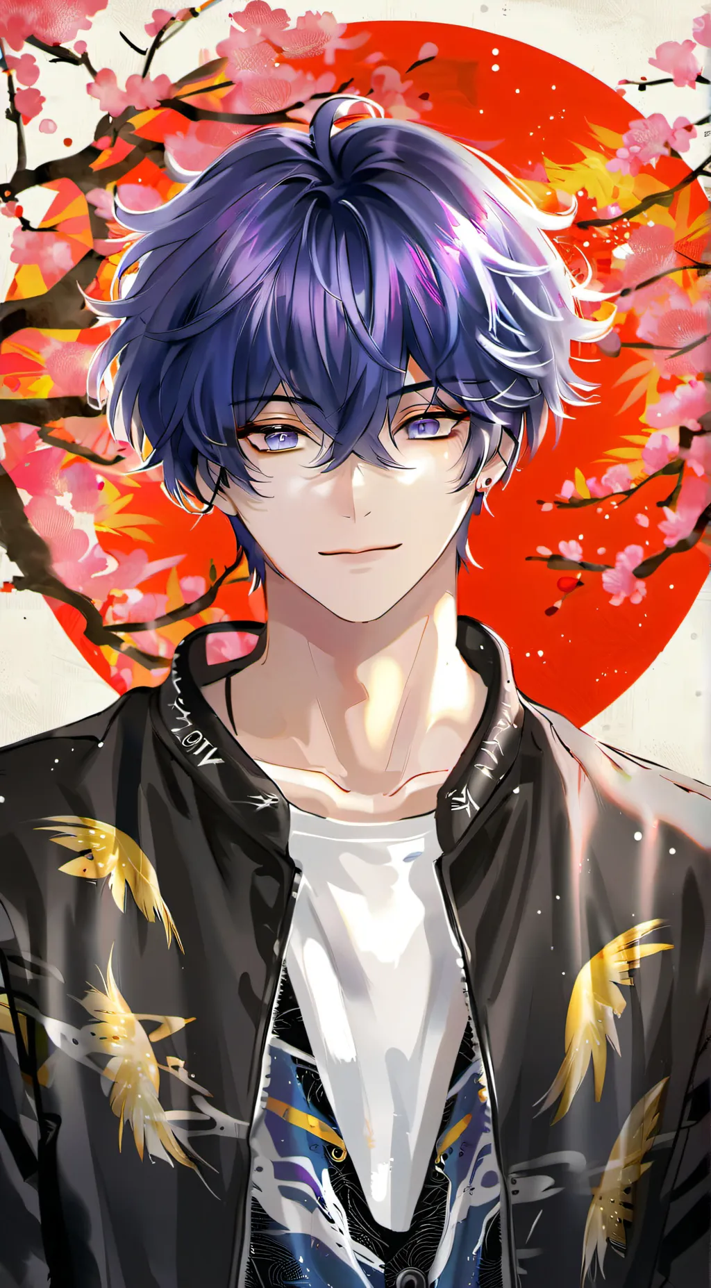 ai character: Tsukasa~ background