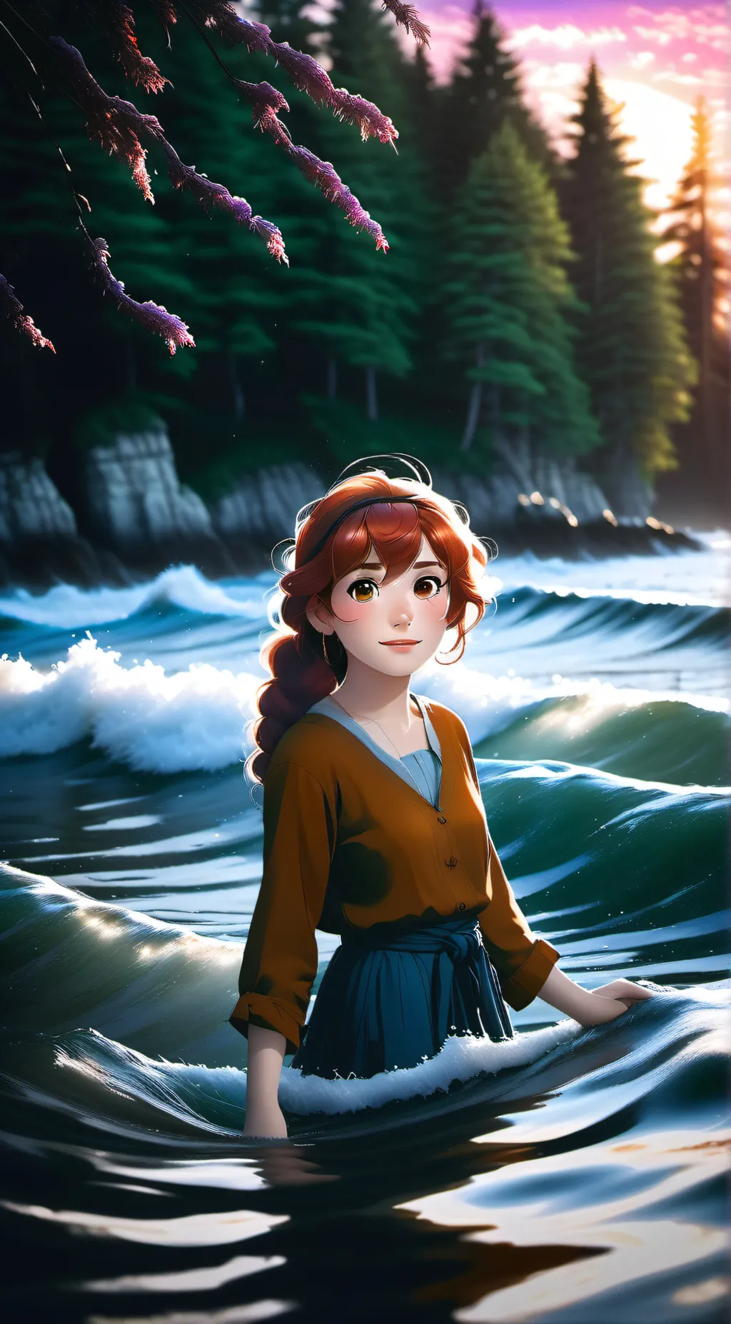 ai character: kat background