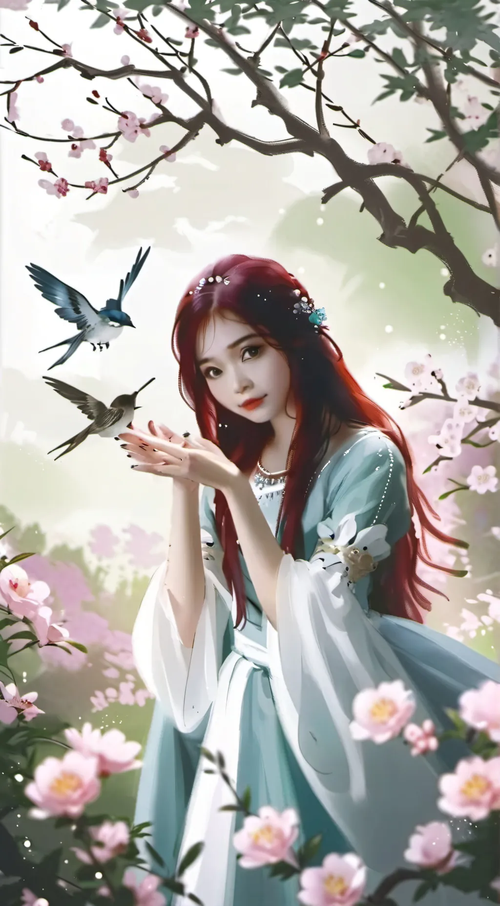 ai character: ♡Nicole background