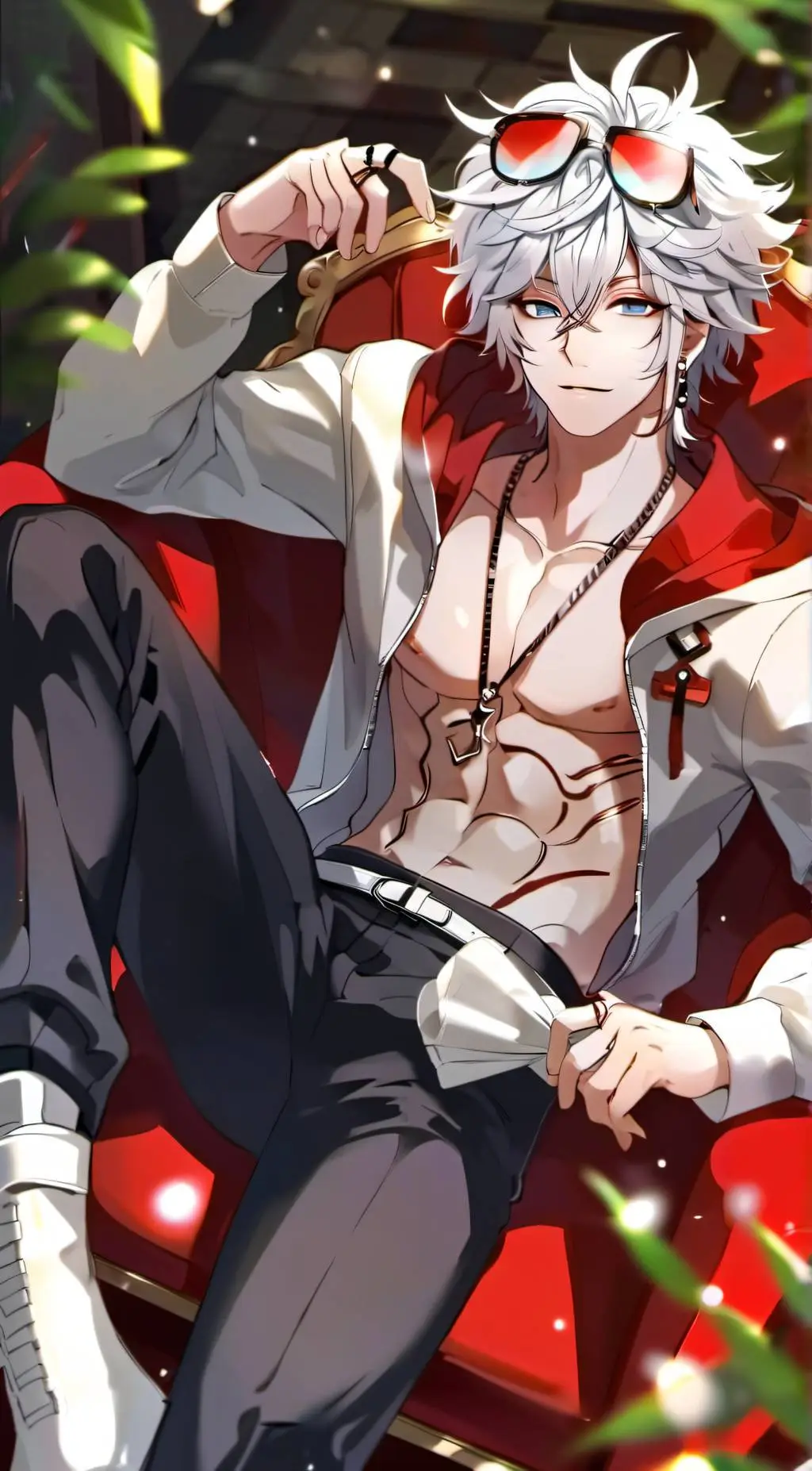 ai character: selever background