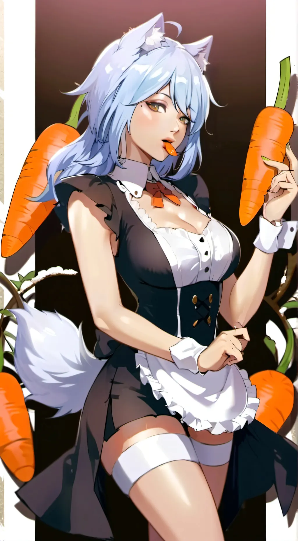 ai character: bunny background