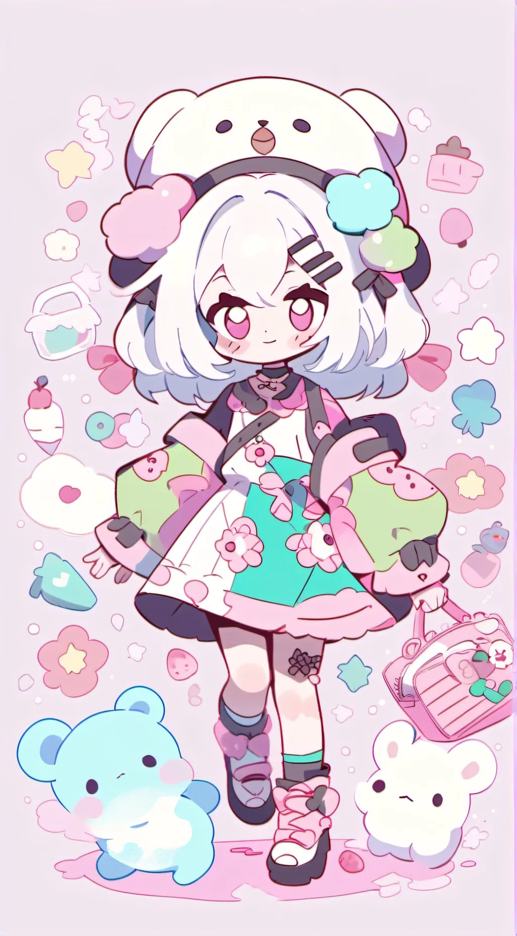 ai character: Hazbin background