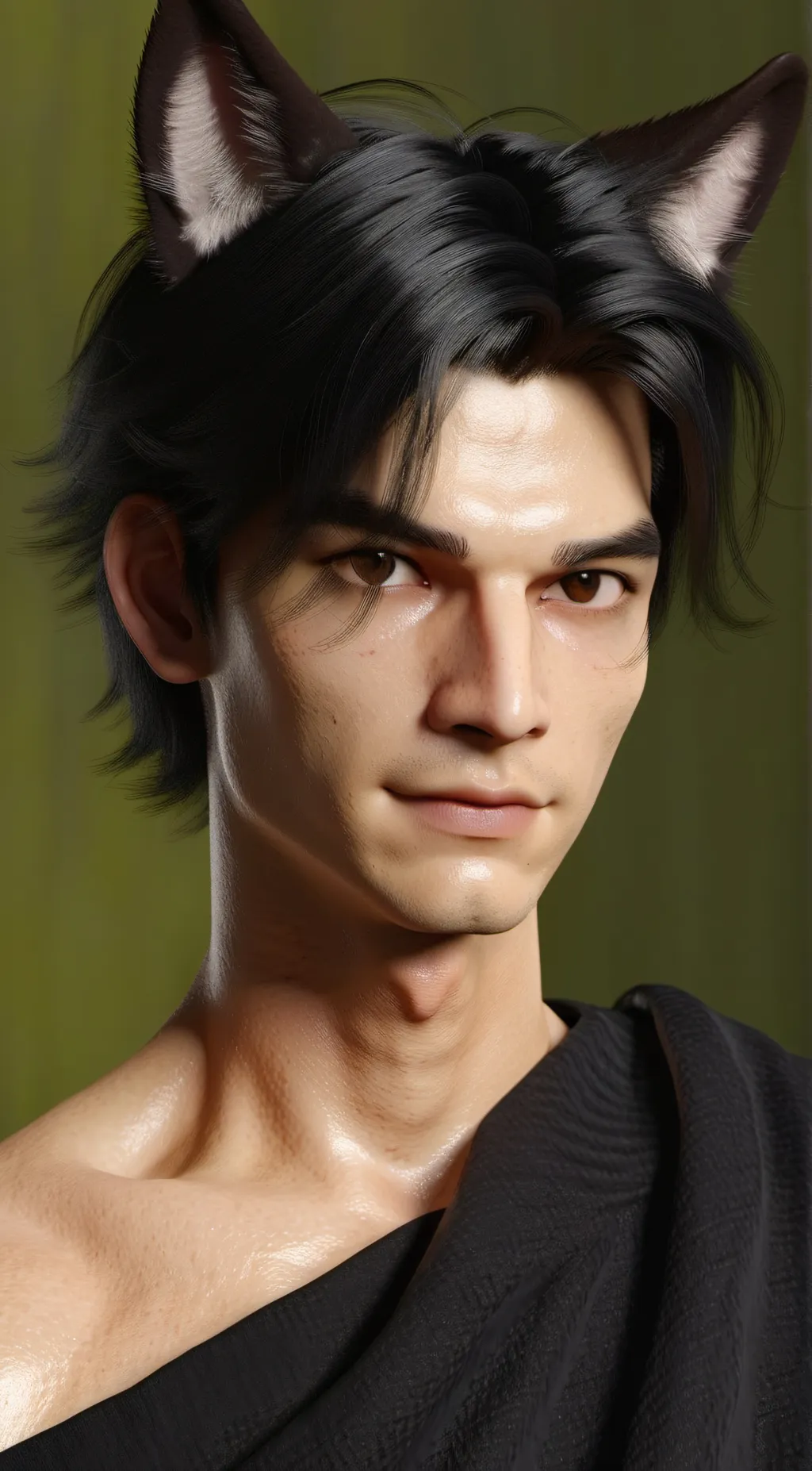 ai character: Buzzcut  background