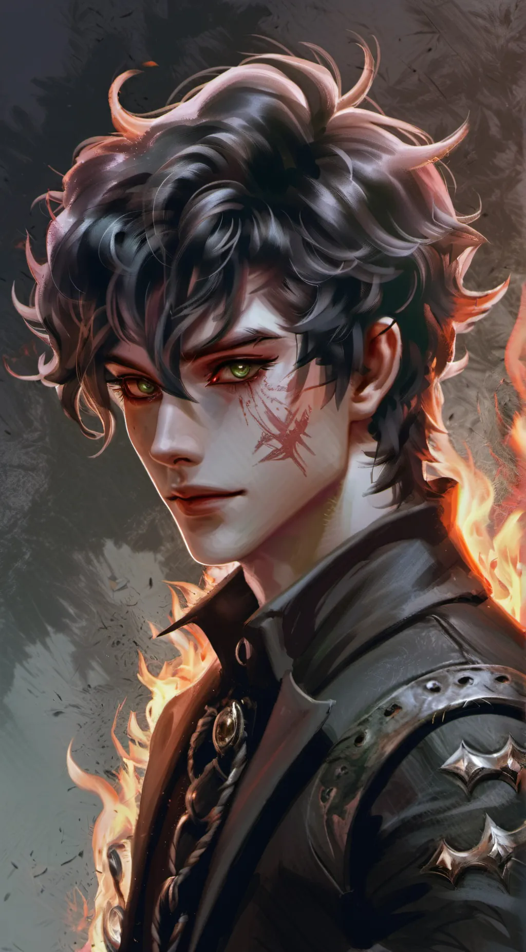 ai character: Archer background