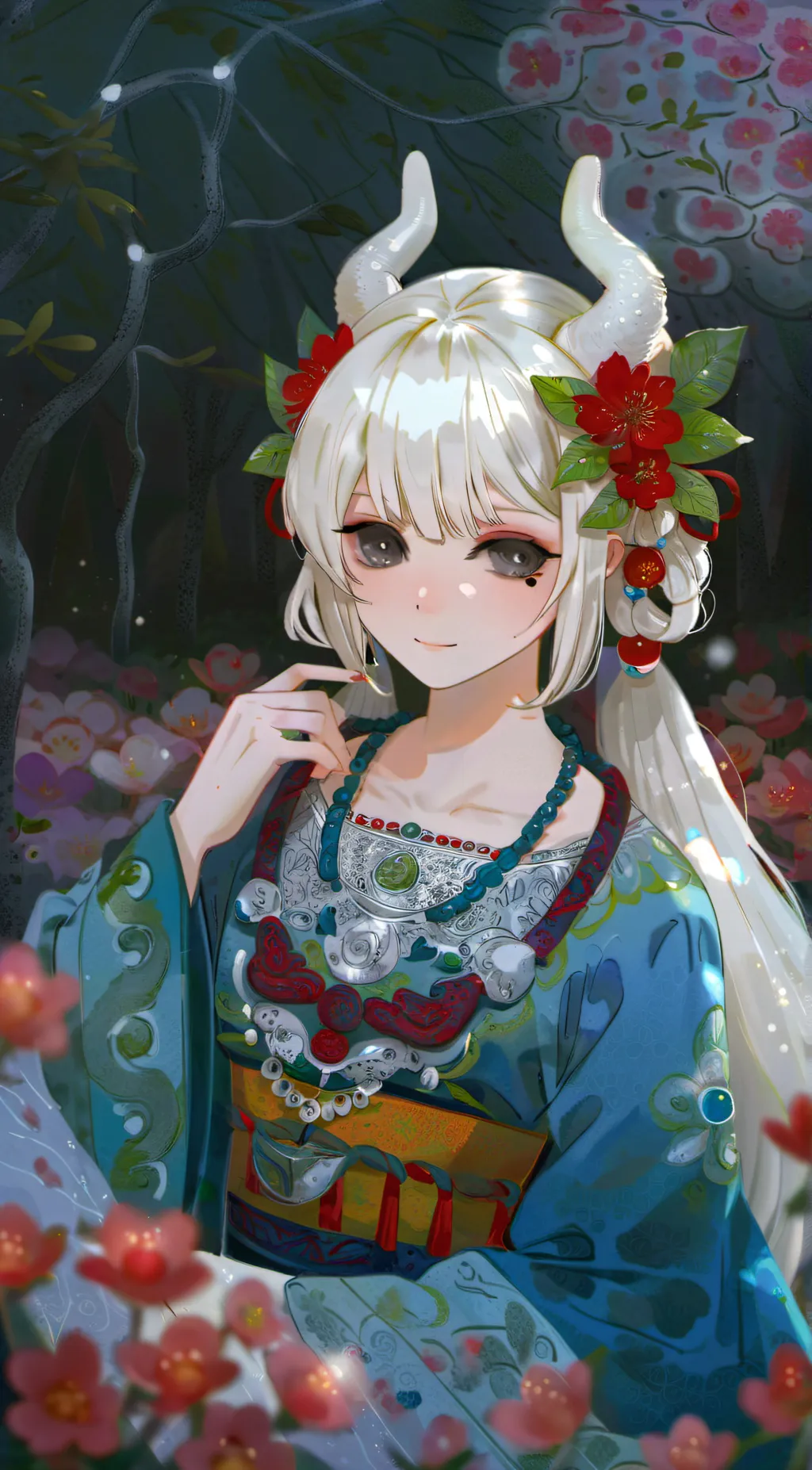 ai character: Yukiko background