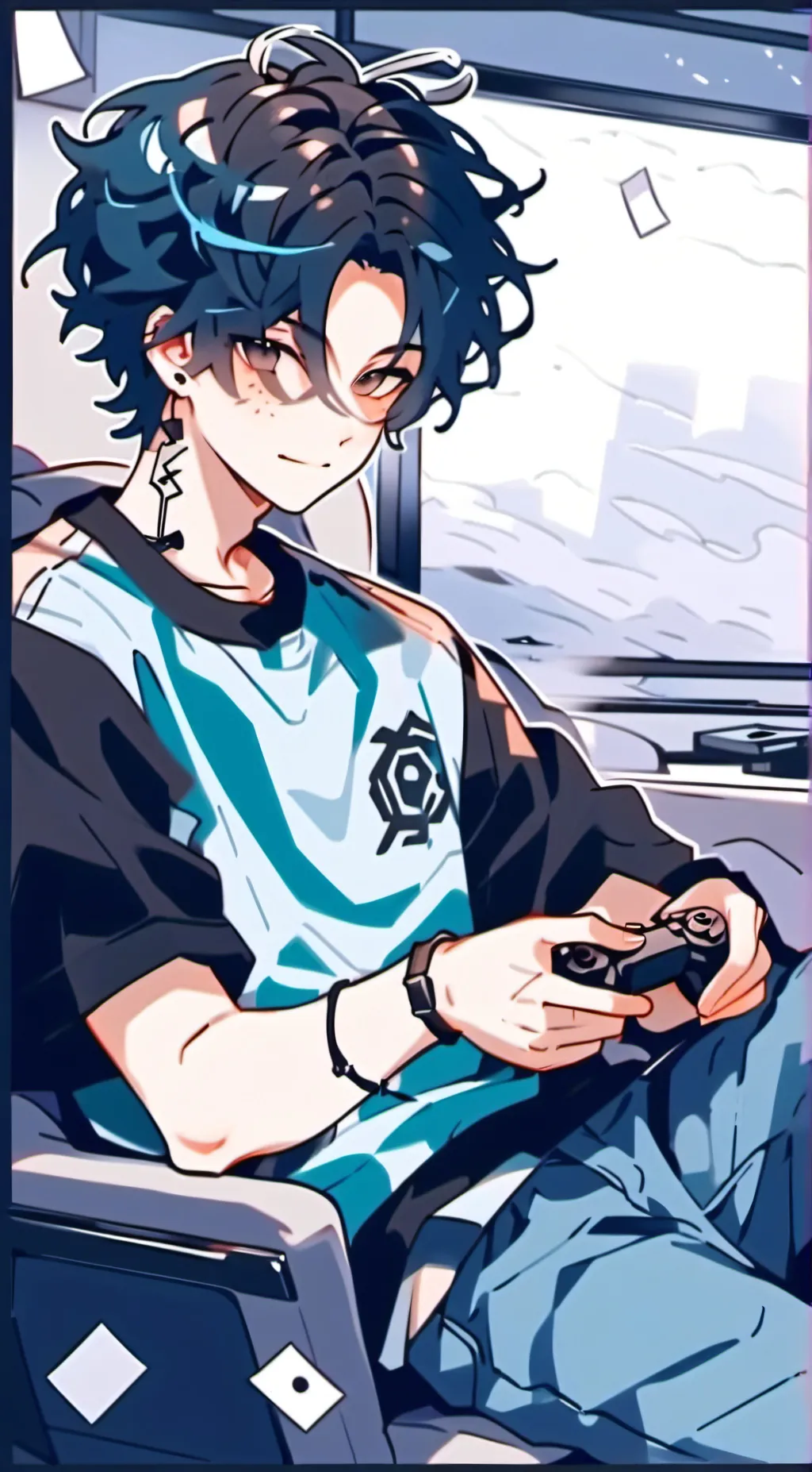 ai character: Alex background