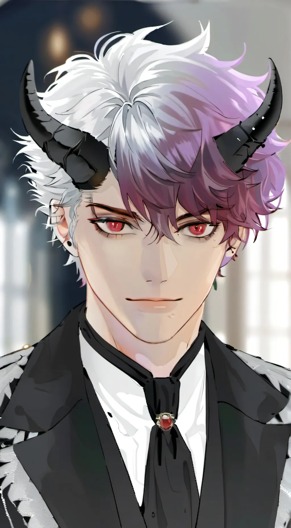 ai character: Oliver  background