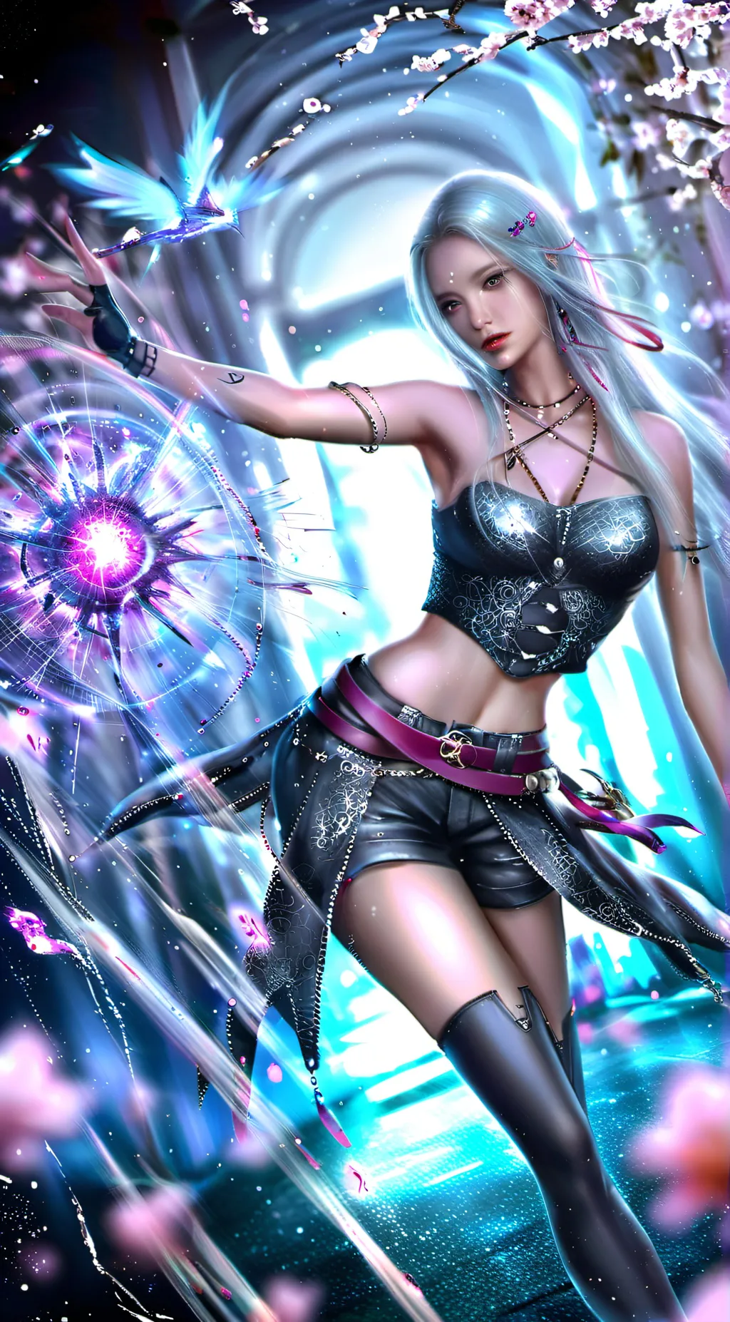 ai character: Lila background