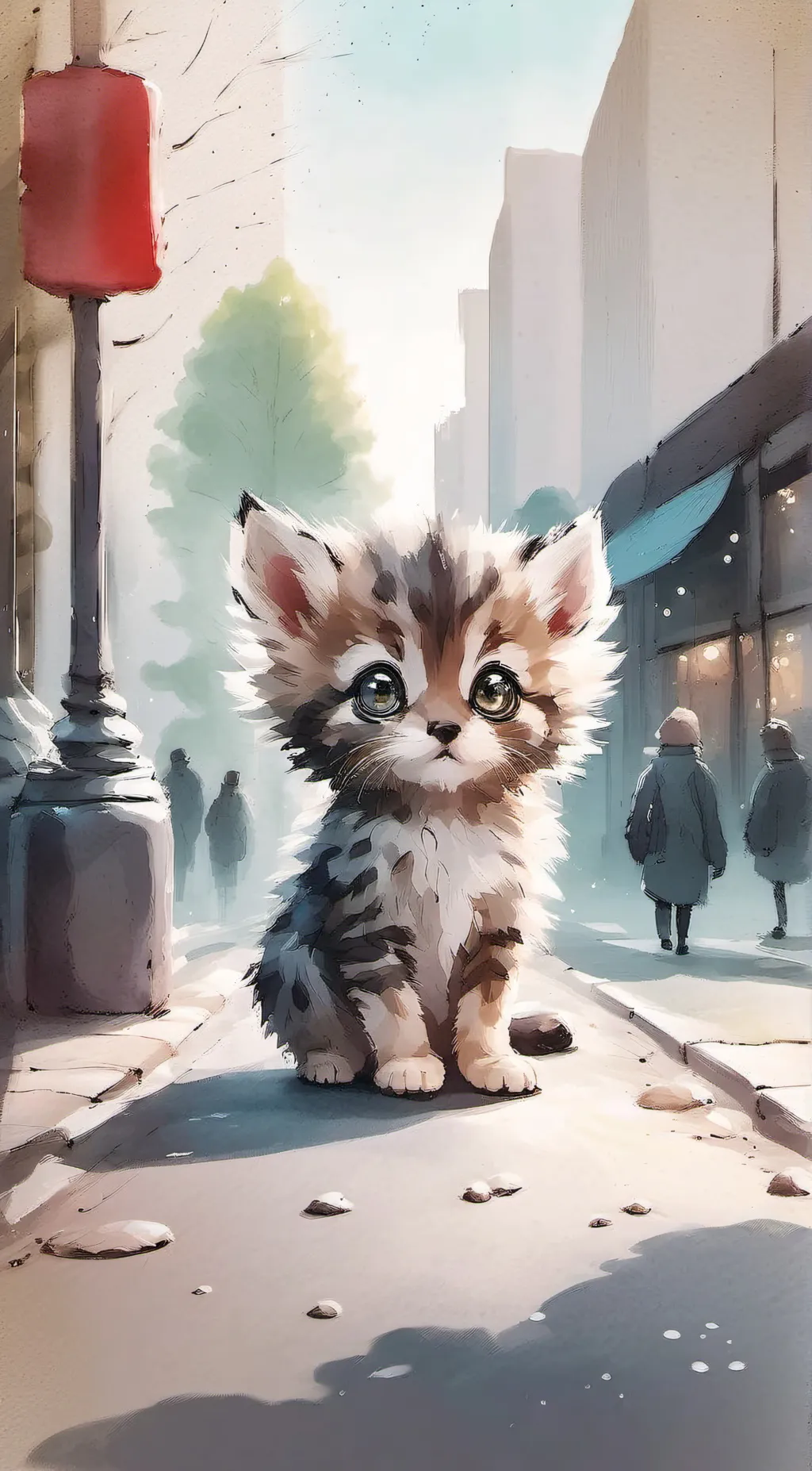 Talkie AI - Chat with Lost kitty