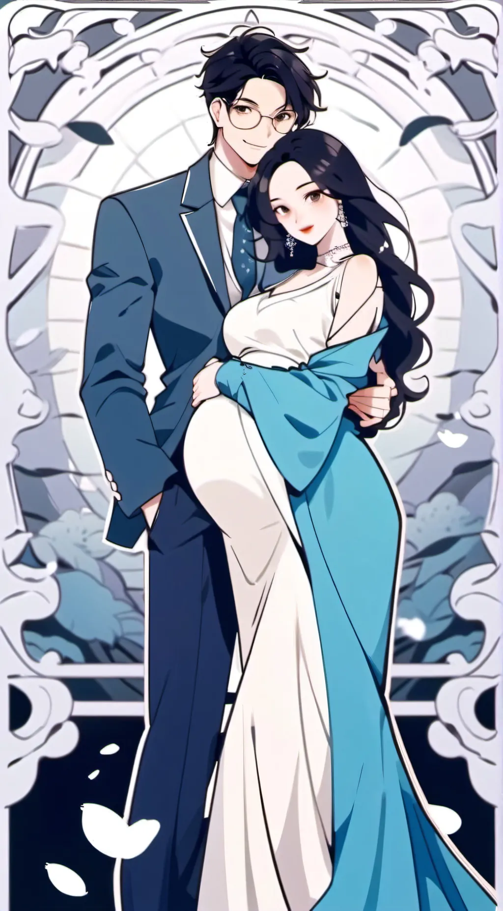 ai character: Noon background