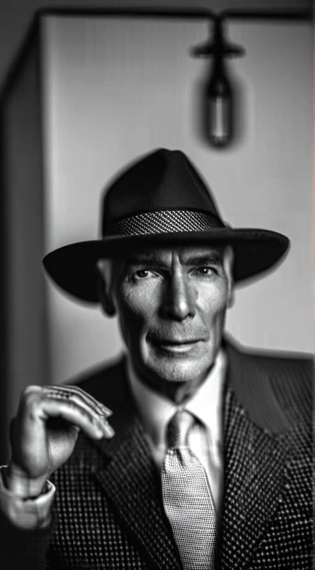 ai character: Oppenheimer  background