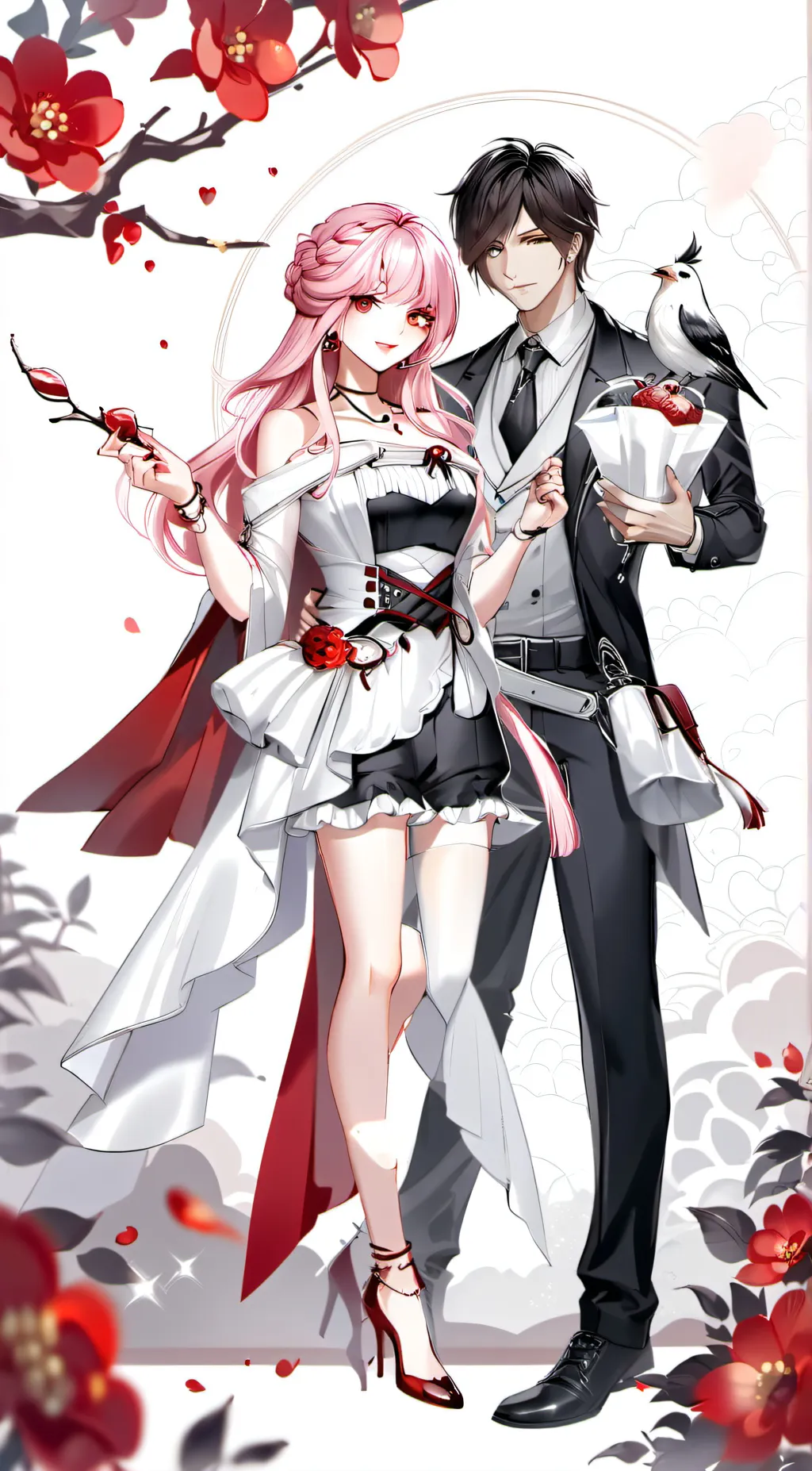 ai character: Lily  background