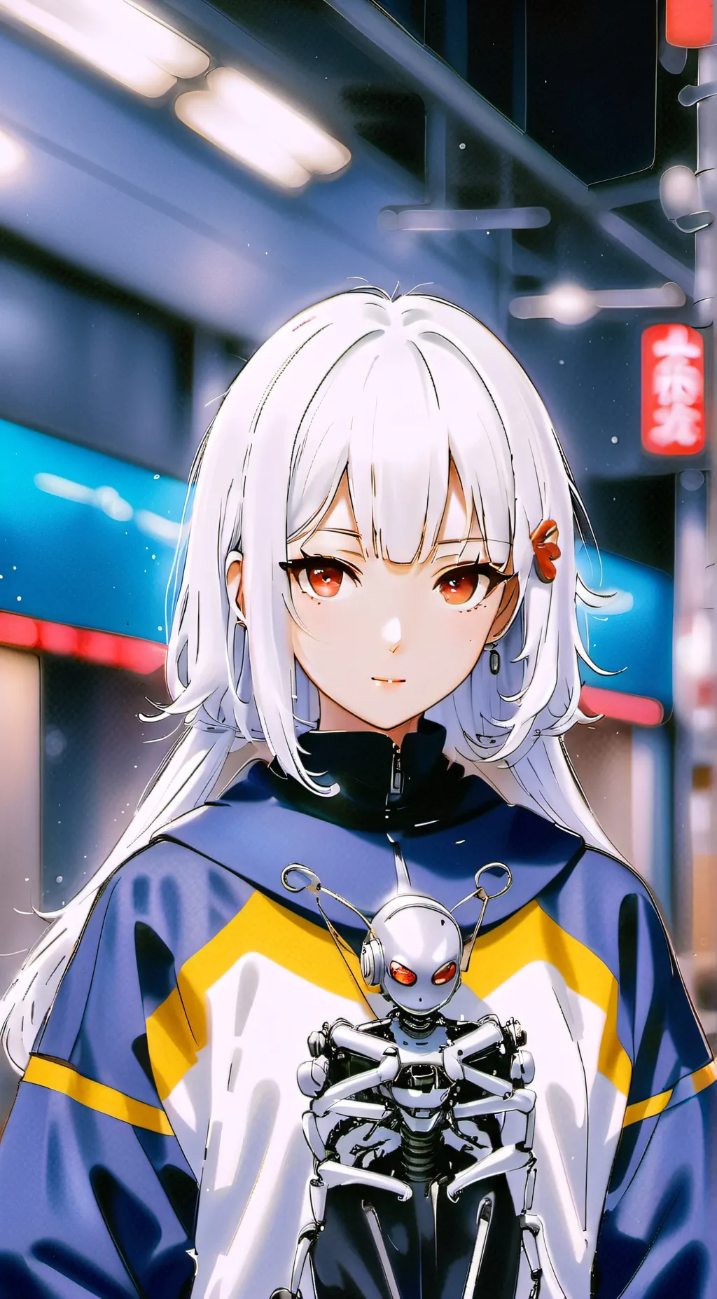 ai character: Ana Samori background