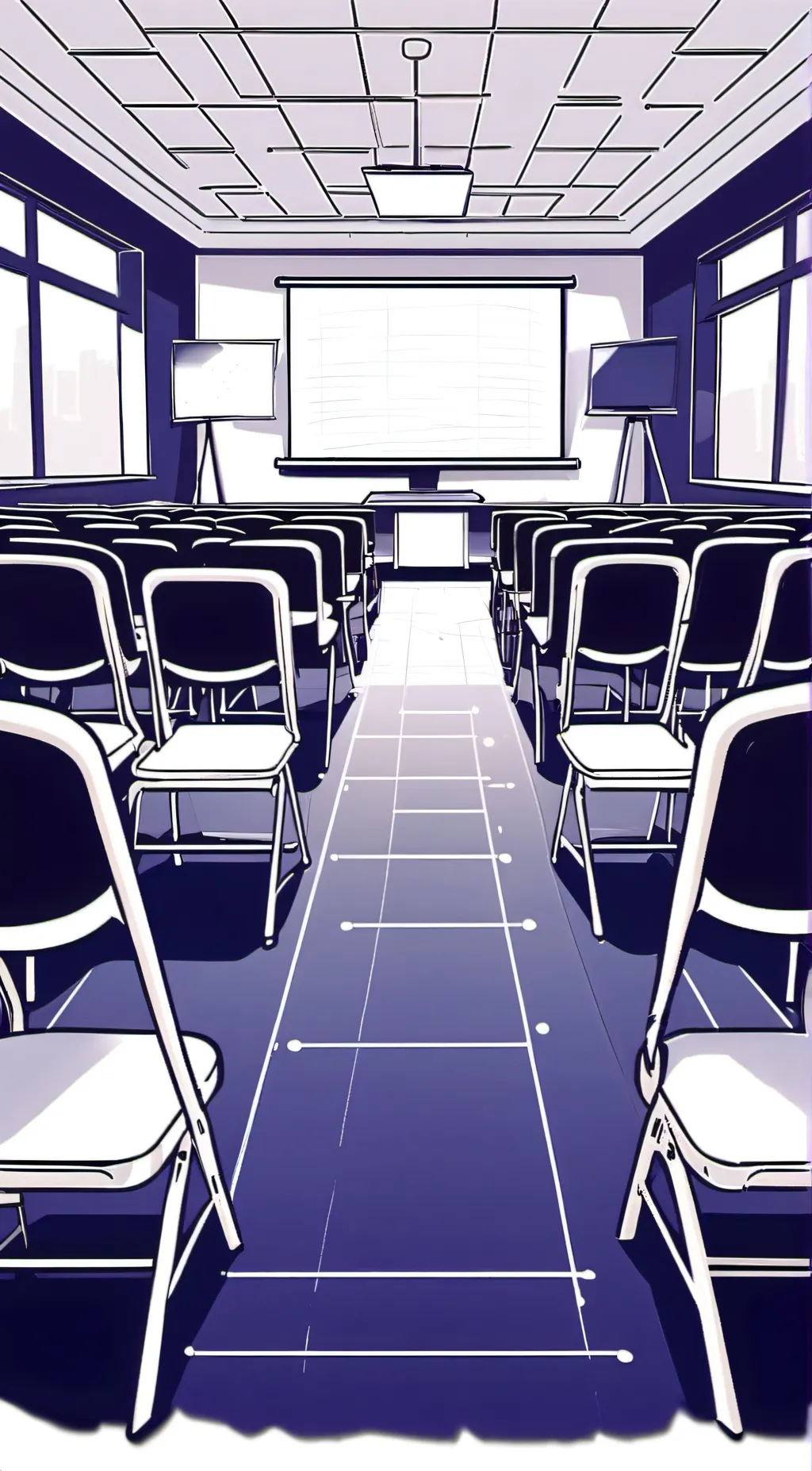 ai character: My IRL class  background