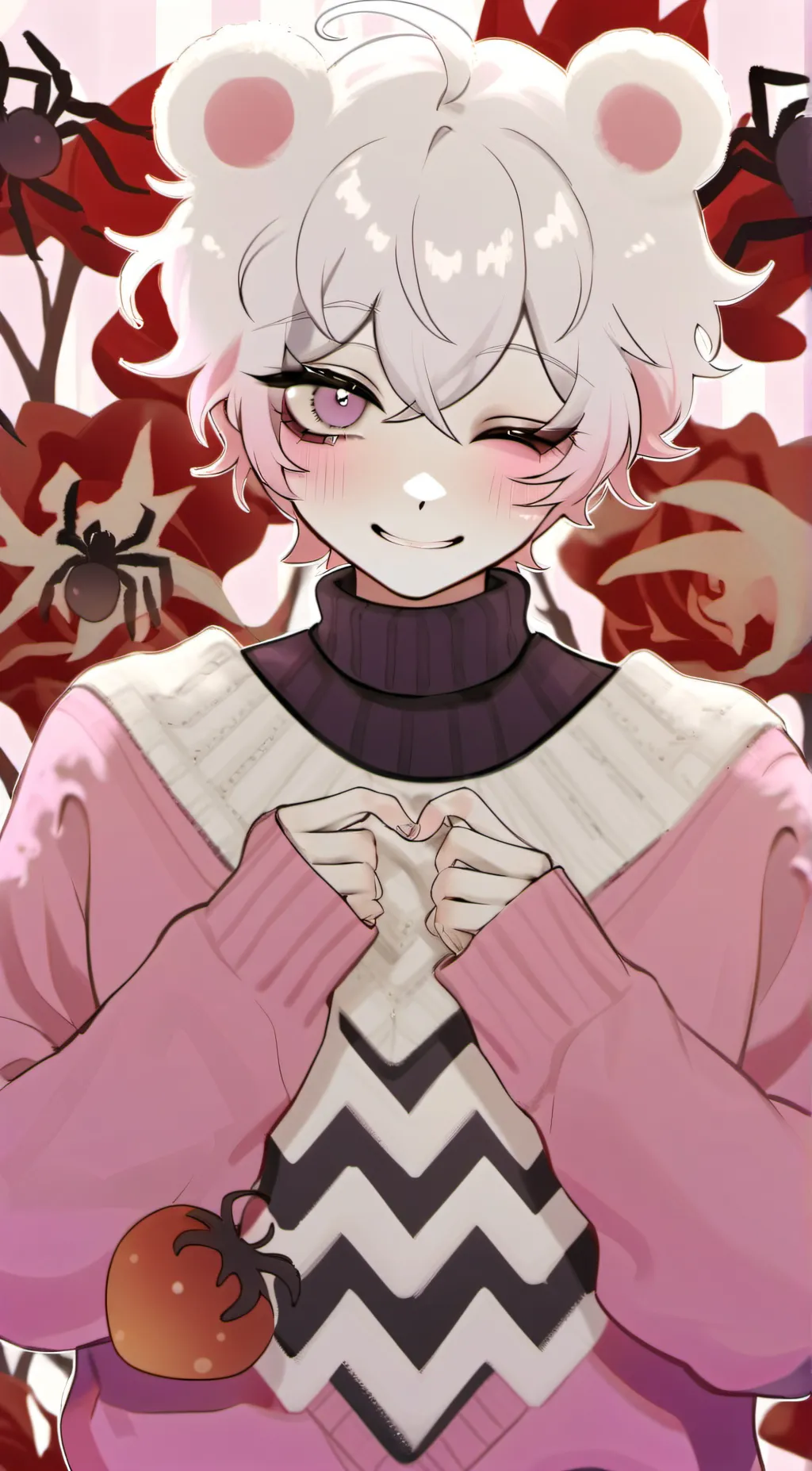 ai character: Angle dust background