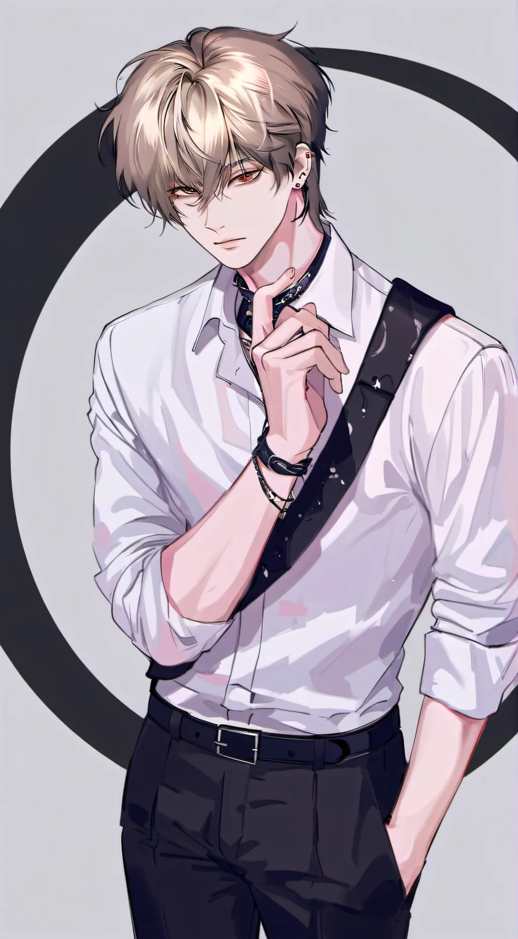 ai character: Alexander  background