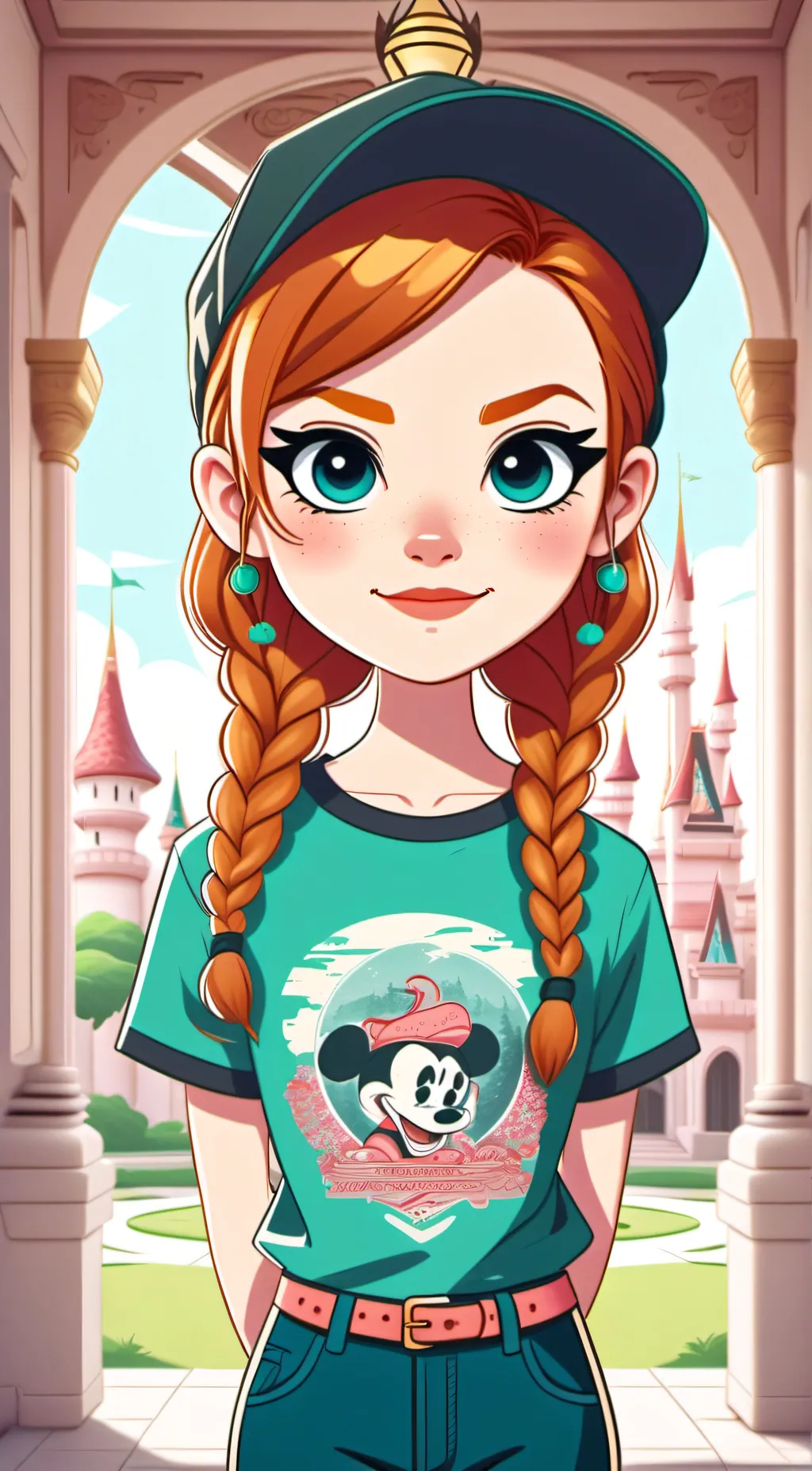 ai character: Uppermoons  background