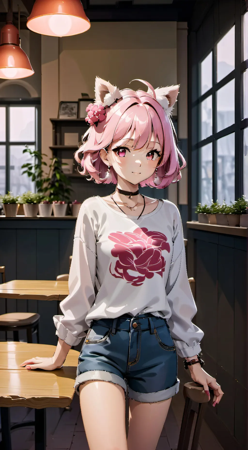 ai character: Katie (MR) background