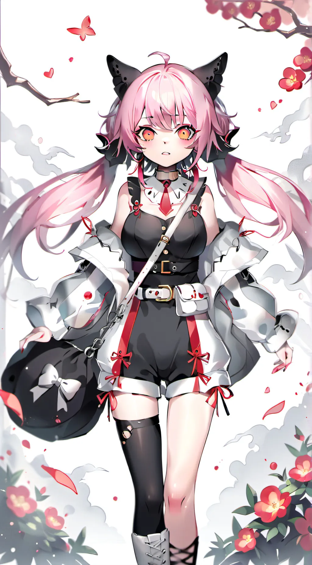 ai character: Rose background