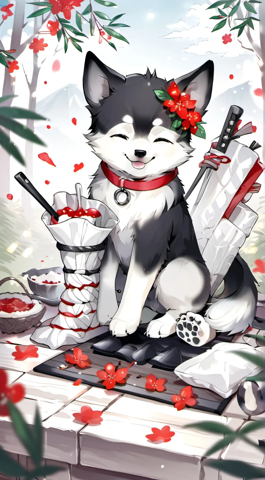 ai character: Hustle background