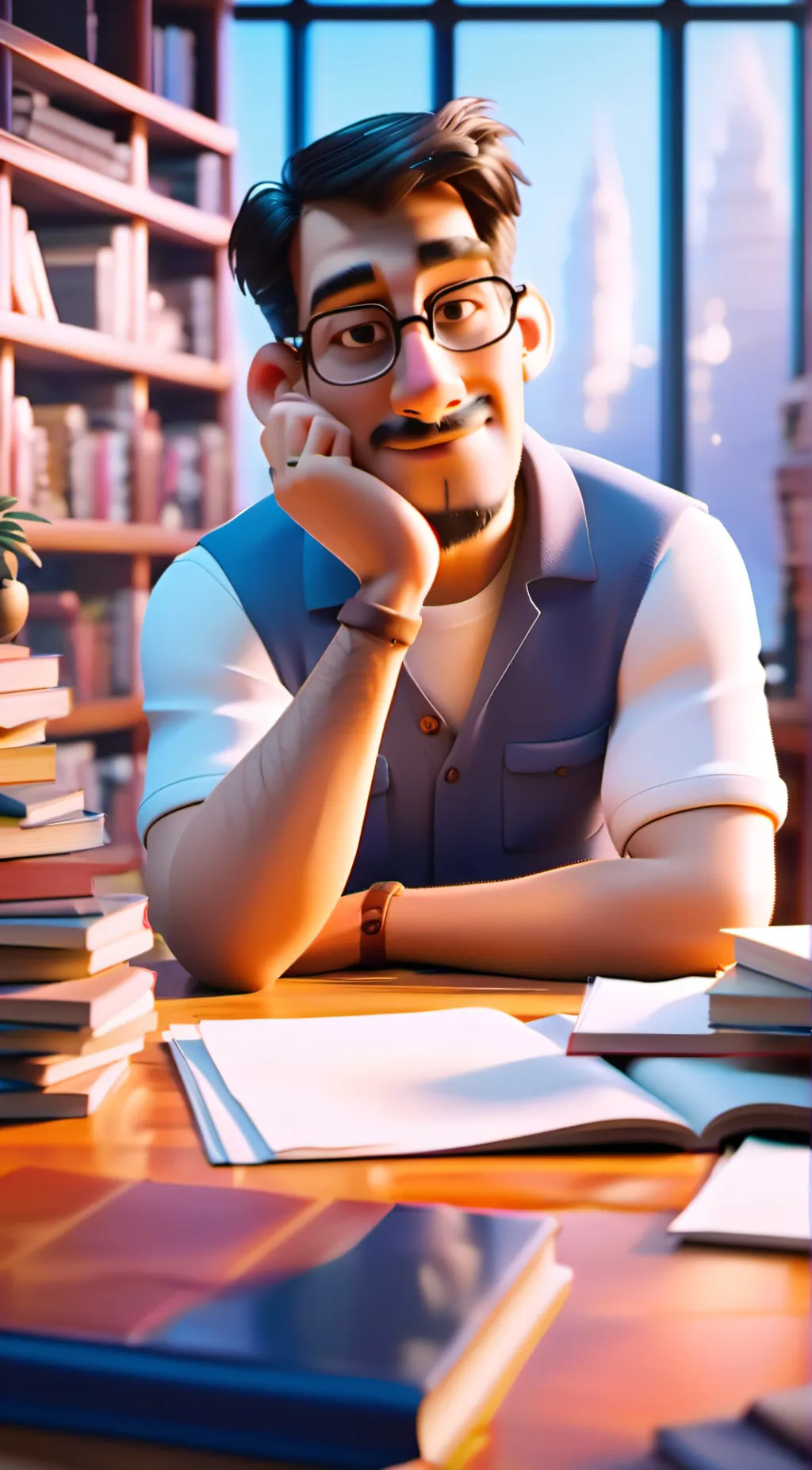 ai character: Gavin background