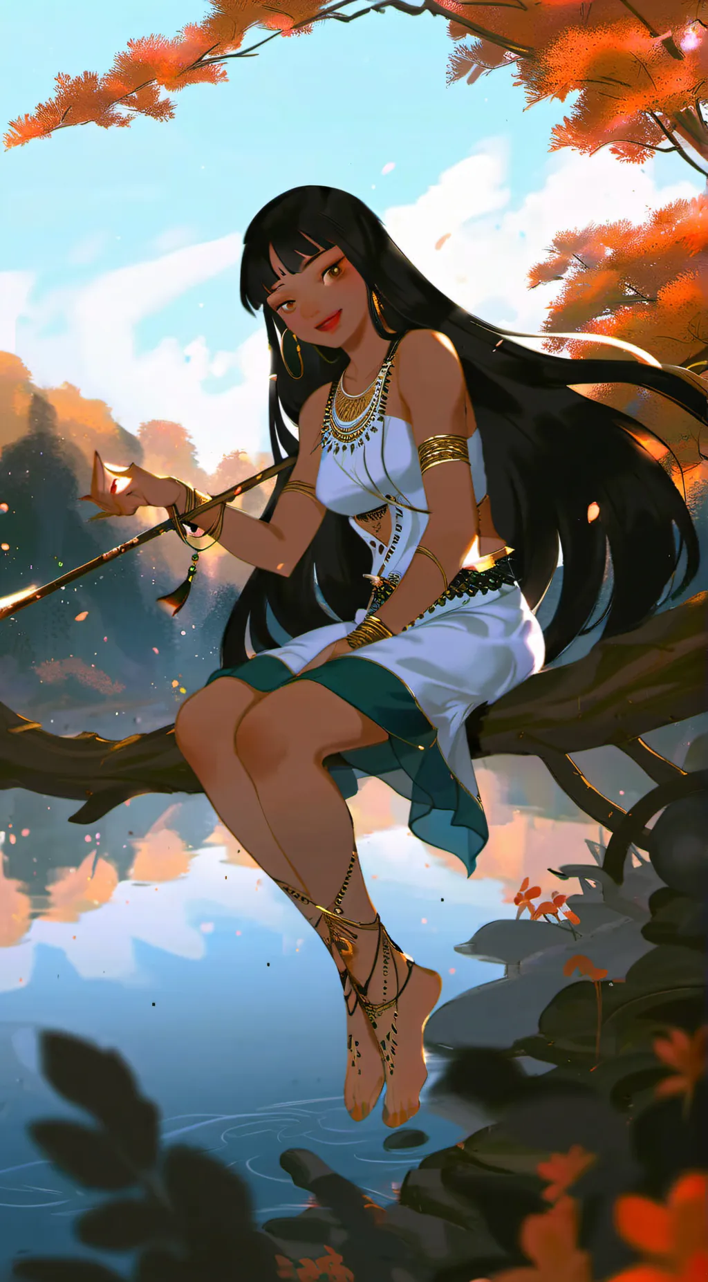 ai character: Chel El Dorado background