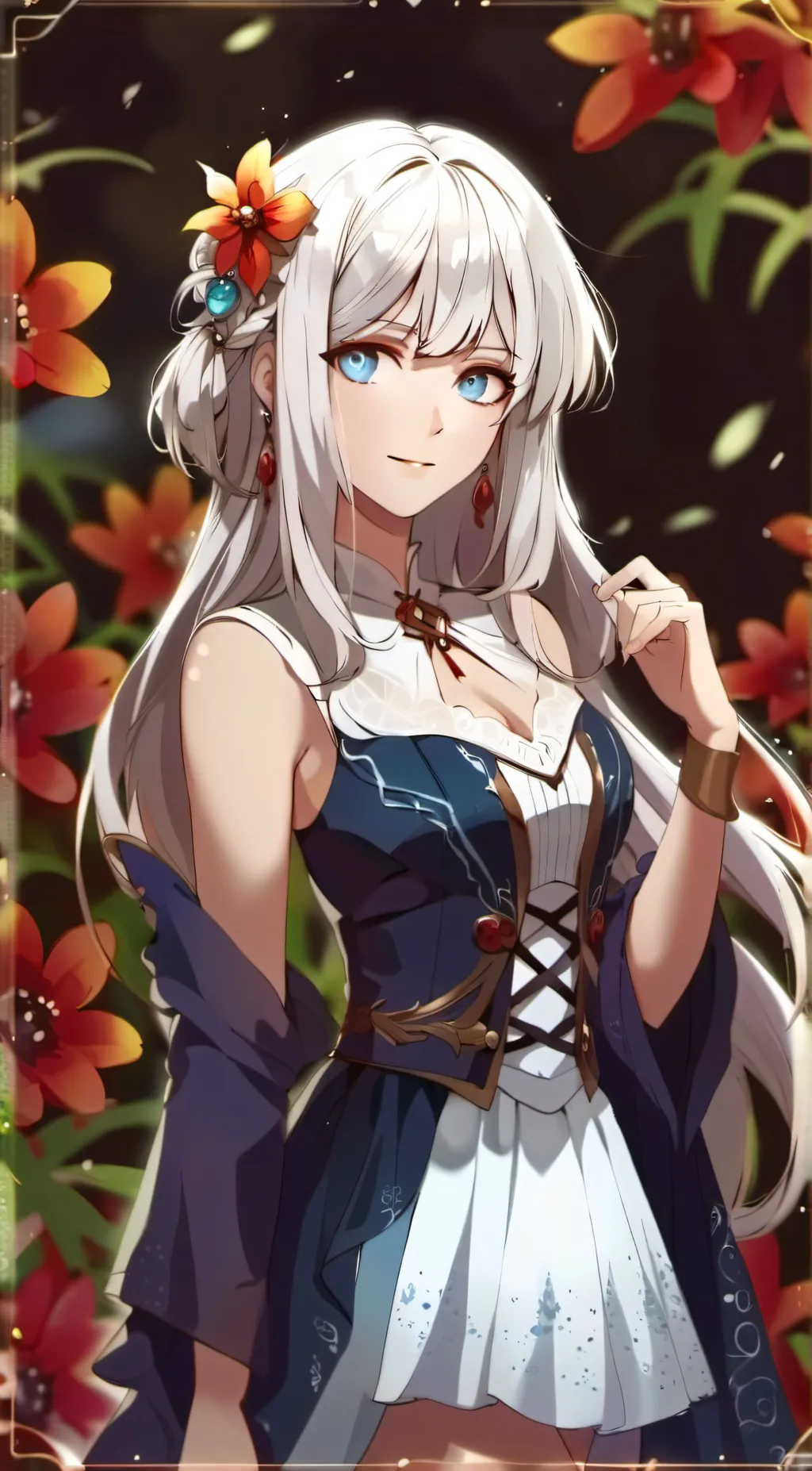 ai character: Seline  background