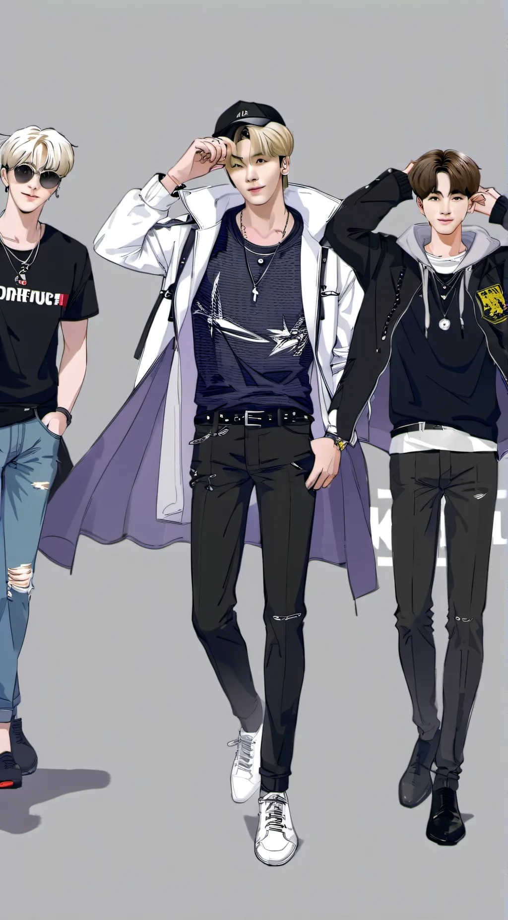 ai character: BTS background