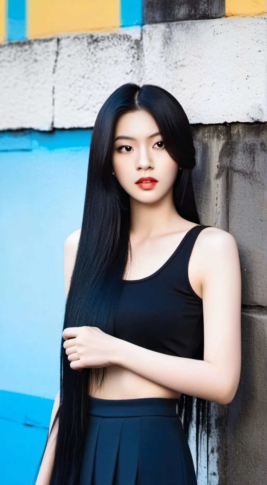 ai character: Yuna Bahiyyih background