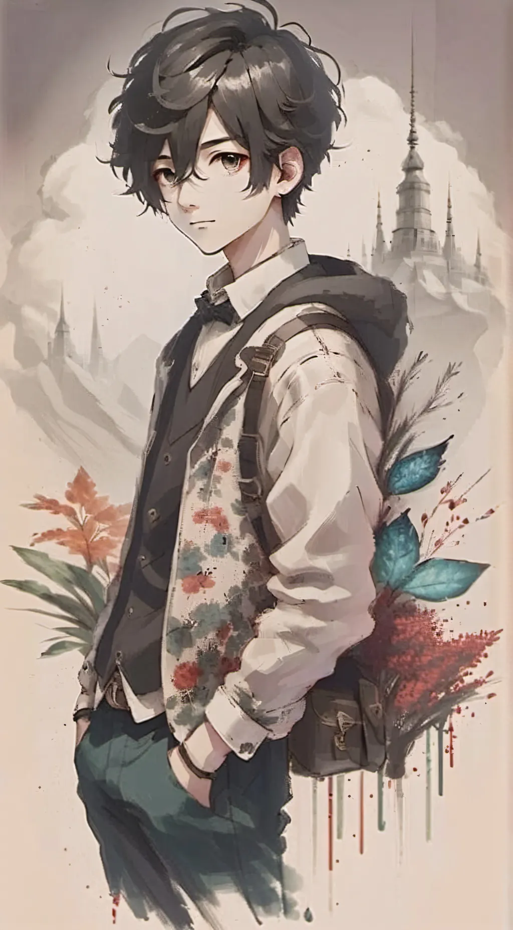 ai character: Charlie  background