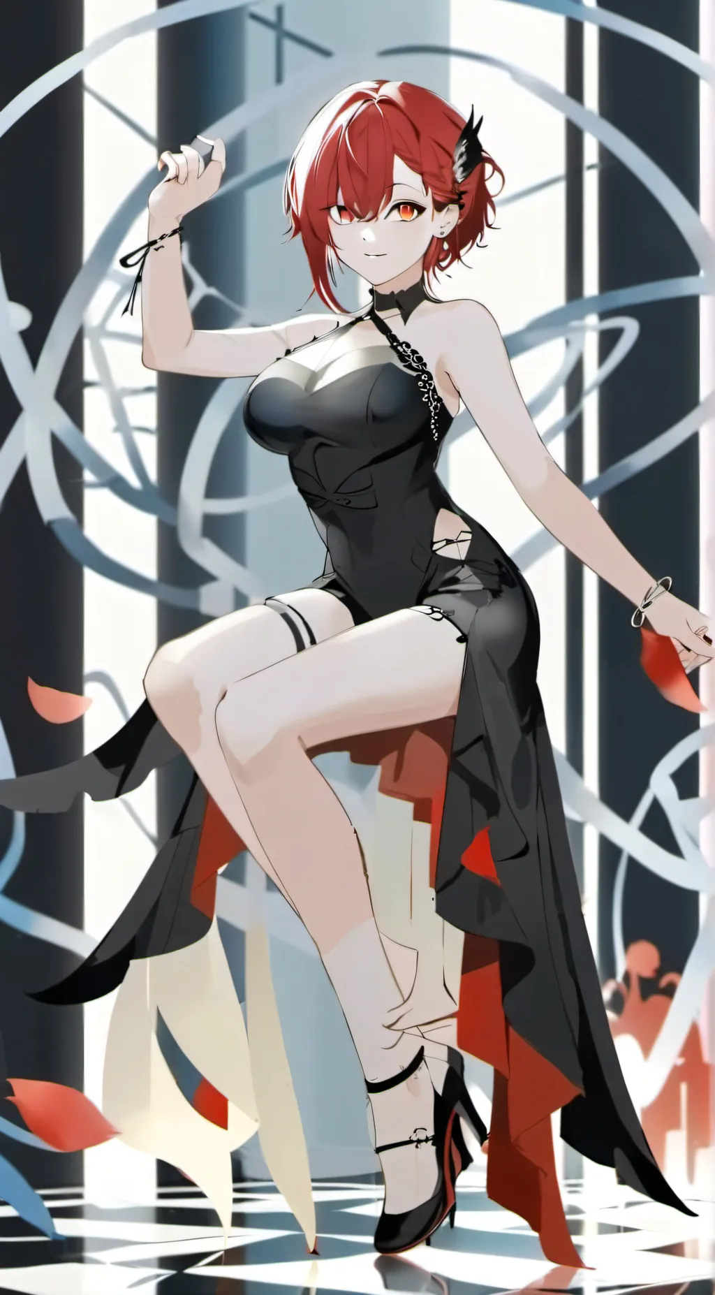 ai character: Rose  background