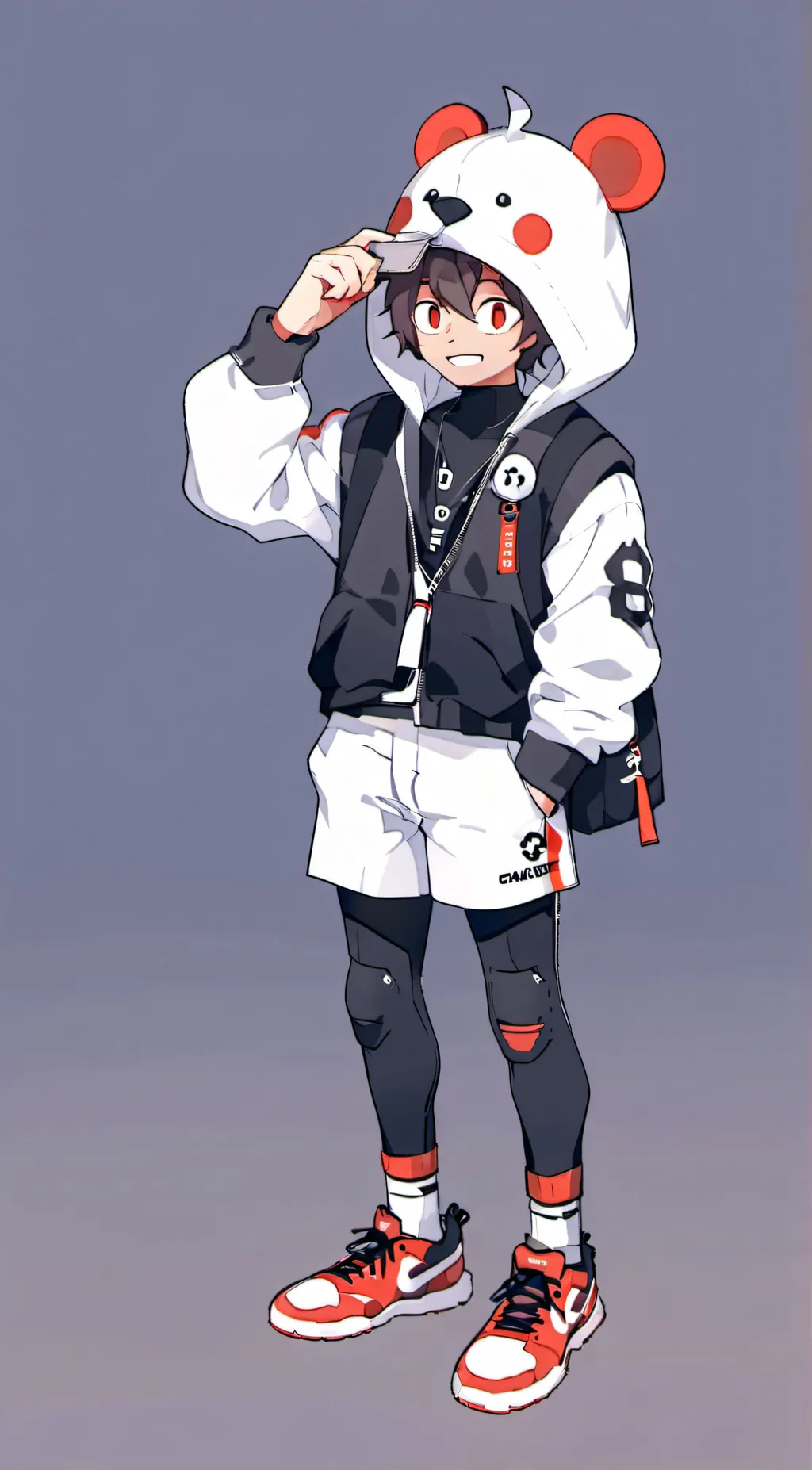 ai character: Oliver  background