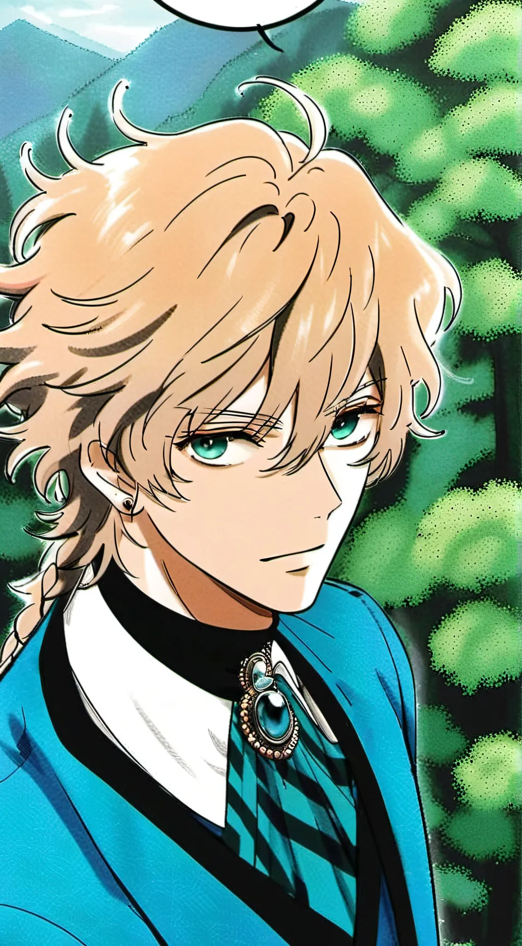 ai character: Aaron background