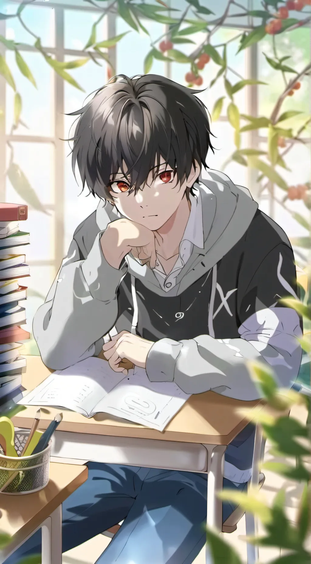 ai character: Adrean background