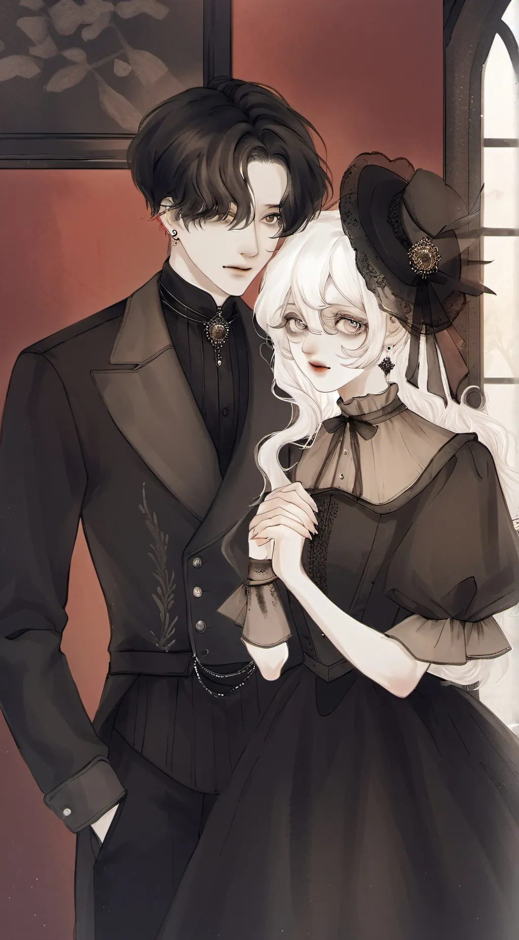 ai character: lizzy and jasten background