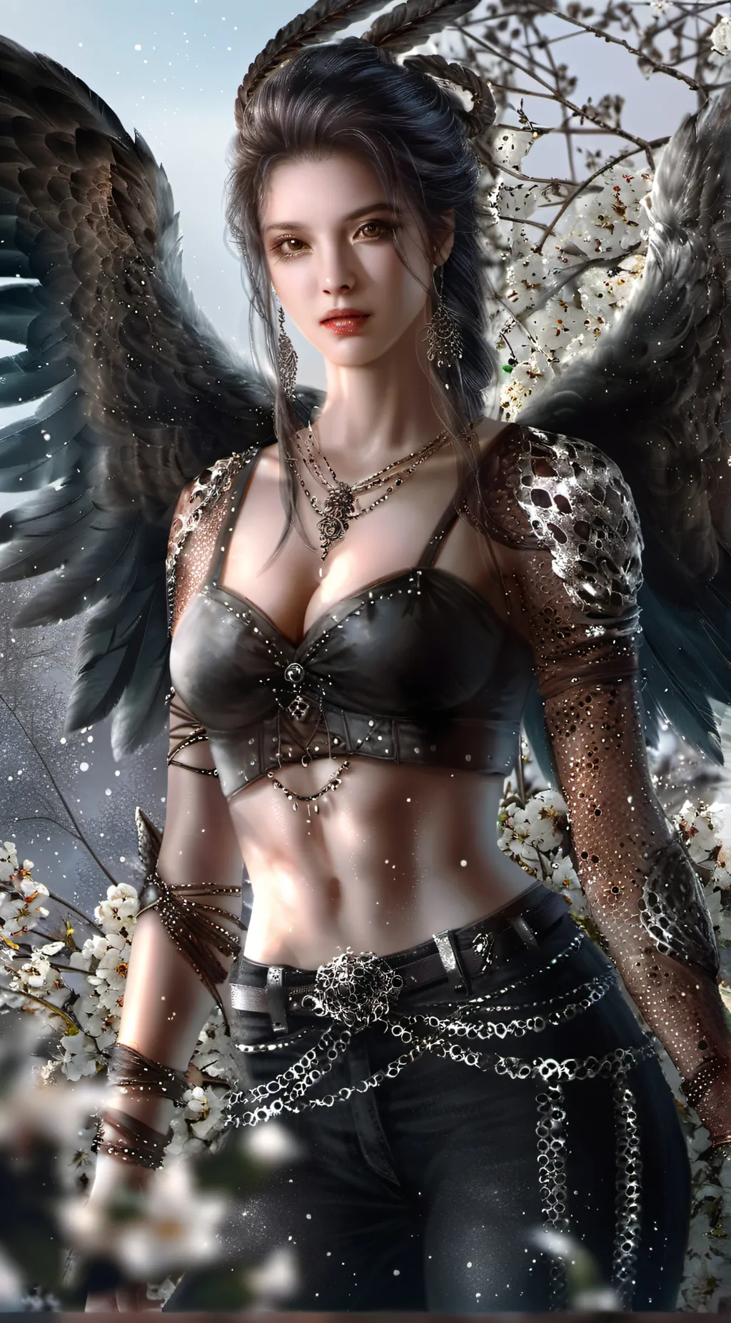 ai character: Aria background