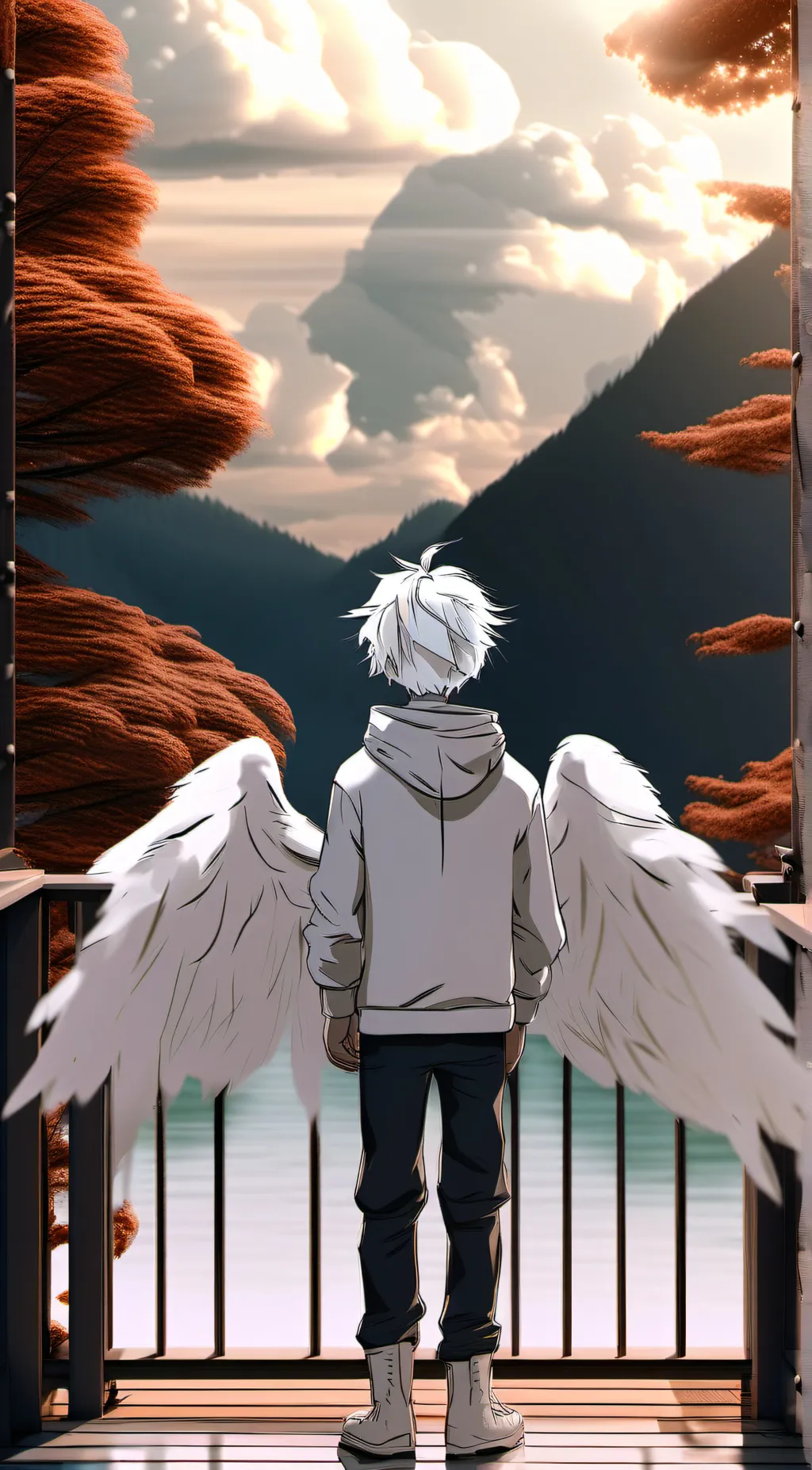 ai character: ☁️~Cloudy~🌫️ background