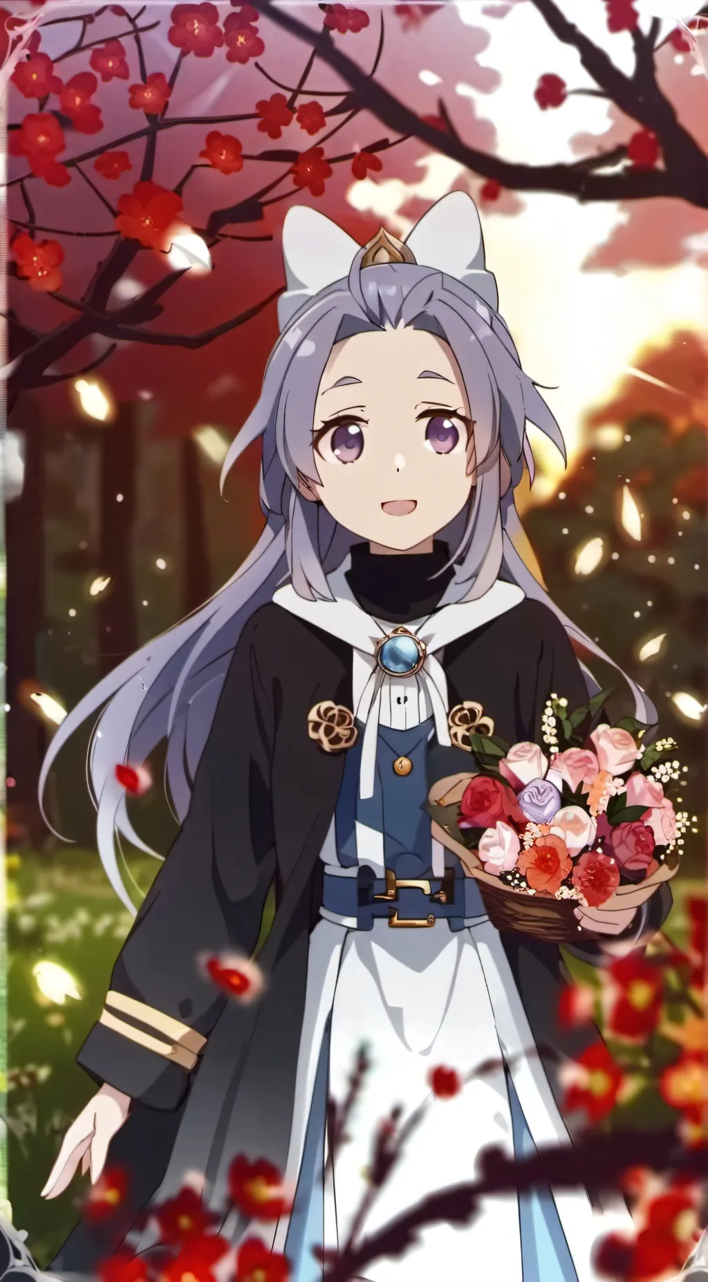 ai character: Shinobu Kocho background