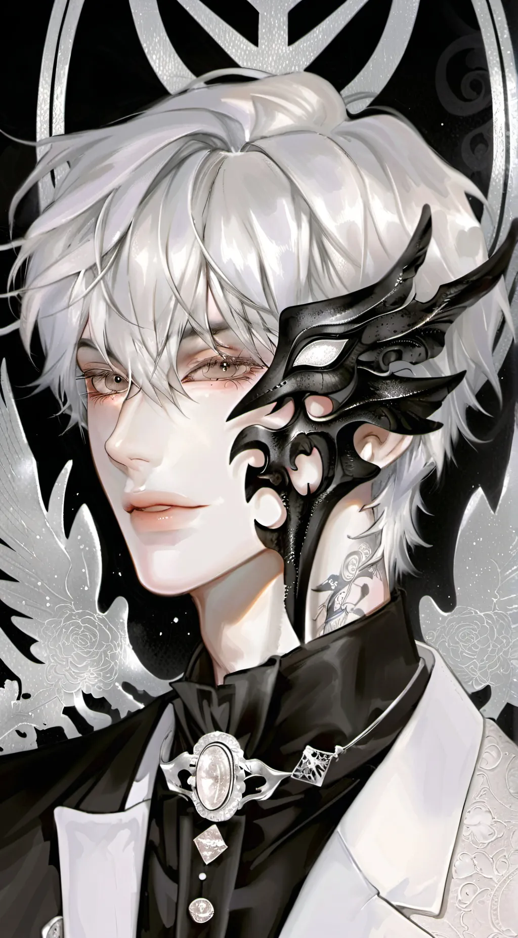 ai character: Ether Halloway background