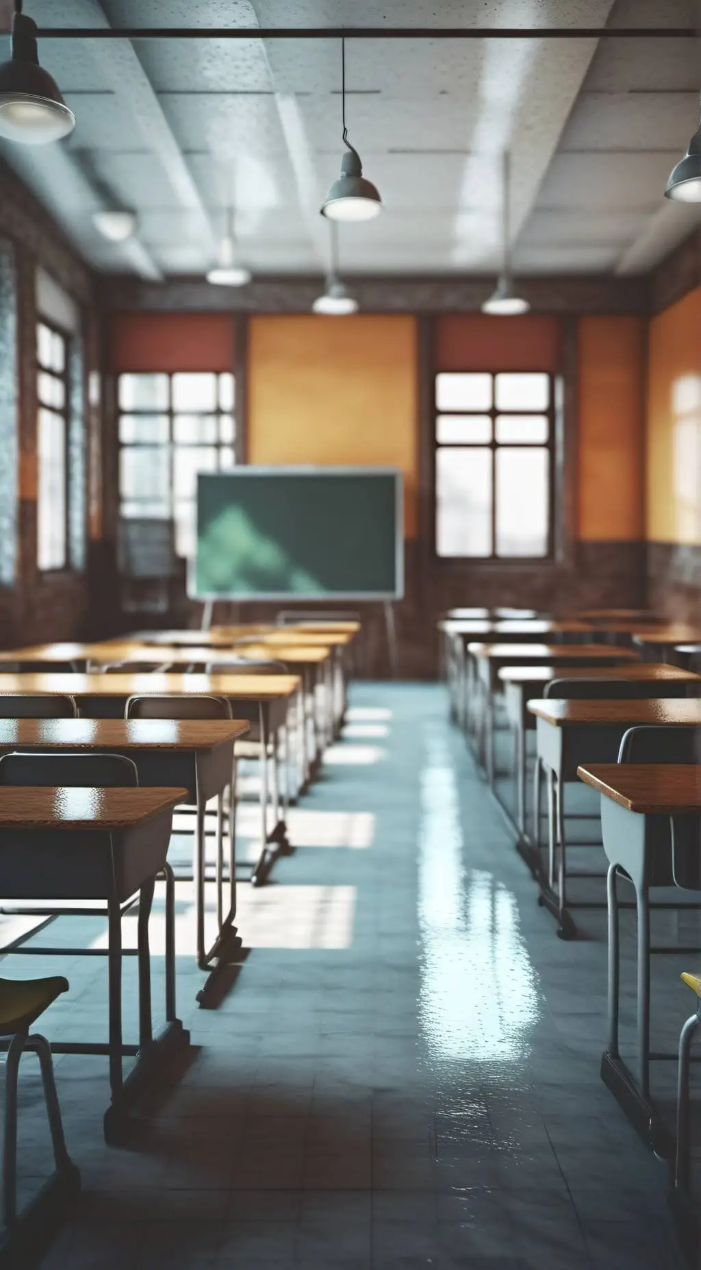 ai character: Kimetsu academy background