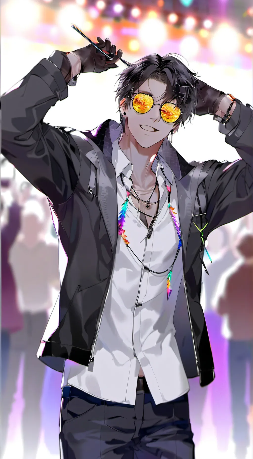 ai character: Hunter  background