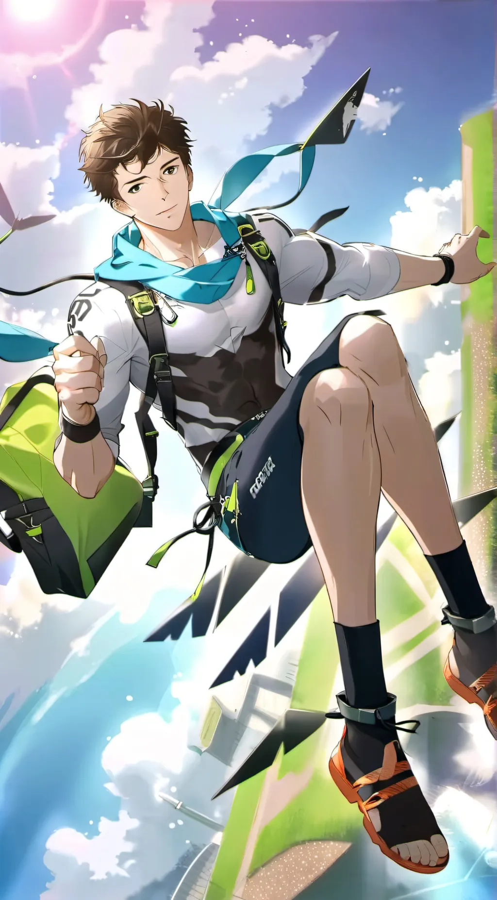 ai character: Kai Whisperwind background