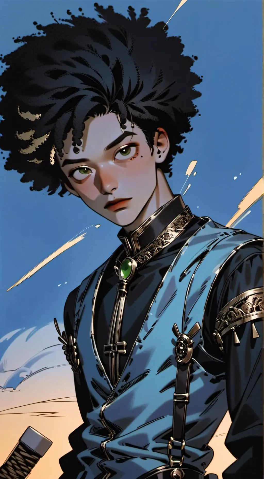 ai character: |ZEEKE| background