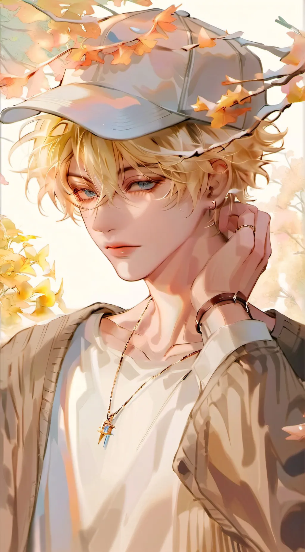 ai character: 哈利 background