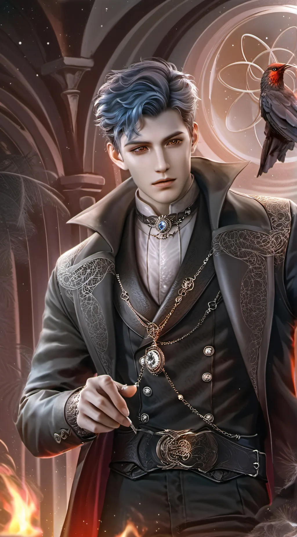 ai character: Harrold background